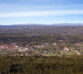 Landskapsbild över Malung-Sälen